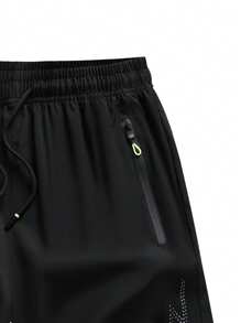 GRIM PANDA 3 Pack Celana Pendek Olahraga Pria, Panjang Selangkang 5 Inci, Cepat Kering, Celana Pendek Hiking, Celana Pendek Olahraga Ringan untuk Pria, Celana Pendek Gym, Lari - Hitam - View 6