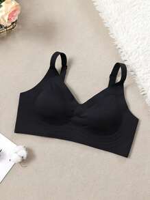 1 pezzo Reggiseno invisibile adesivo senza cuciture per donne, con strisce di gel e supporto morbido, reggiseno push-up invisibile