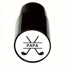 Custom Order: Quick Dry Waterproof Personalized Golf Ball Stamp With Stamp Ink, Making Your Golf Ball Unique. This Reusable Golf Ball Marking Tool Is A Special Gift For Golfers To Identify Golf Balls, Featuring A Reusable Golf Ball Ink Stamp (Ink Required). - Black Shell Black Ink - View 13