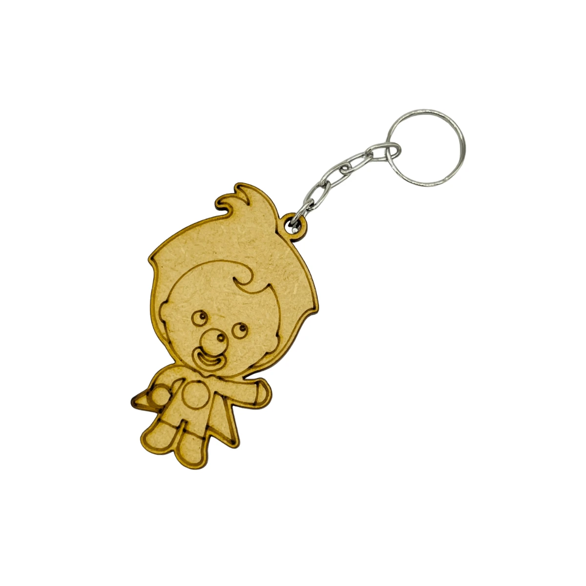 Llavero MDF Plim Plim - Pack de 12 Recuerdos Infantiles Personalizados - Camel - Ver 1