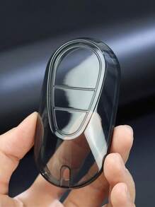1 Pc TPU Car Key Protective Cover Suitable For C260L C200L S400L S450L Keyless Auto Accessories - A - View 4