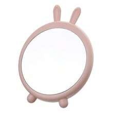 1pc Girly Tabletop Makeup Mirror, Compact & Elegant Home Vanity Mirror For Student Dorm Gifts Birthday Graduation