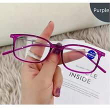 1pc Reading Glasses Men Women Thin Legs Vintage Presbyopic Eyeglasses Round Full Frame Lightweight Eyewear +1.0+1.5+2.0+2.5+3.0+3.5+4.0(NO BOX)