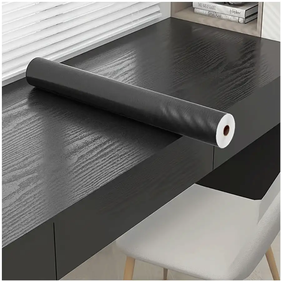Carta da parati in vinile con motivo in legno spesso, adesiva e rimovibile in PVC impermeabile per cucina, bagno, ristrutturazione di mobili, stile mattoni e pietra, staccabile, con abbinamento casuale