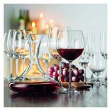 16 Oz Wine Glasses Set Of 4 - Crystal Stemmed Glasses, Break-Resistant -Shaped Stemware For Chardonnay, Sauvignon Blanc, Riesling, Dishwasher Safe