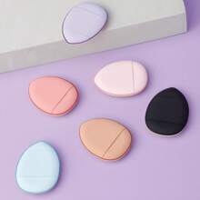 4pcs Thumb-Sized Mini Makeup Sponges, Dry & Wet Foundation Applicator, Finger Tip Powder Puff - Multicolor - View 8