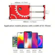 1 chiếc giá đỡ điện thoại bằng hợp kim nhôm cho xe đạp, giá đỡ điện thoại gắn trên xe máy, giá đỡ điện thoại cho xe đạp điện. - Nhiều màu - Xem 5