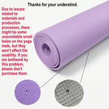 1 件可折叠 TPE 瑜伽垫，适合初学者、健身、舞蹈练习和防滑瑜伽垫 - 彩色 - 查看 3