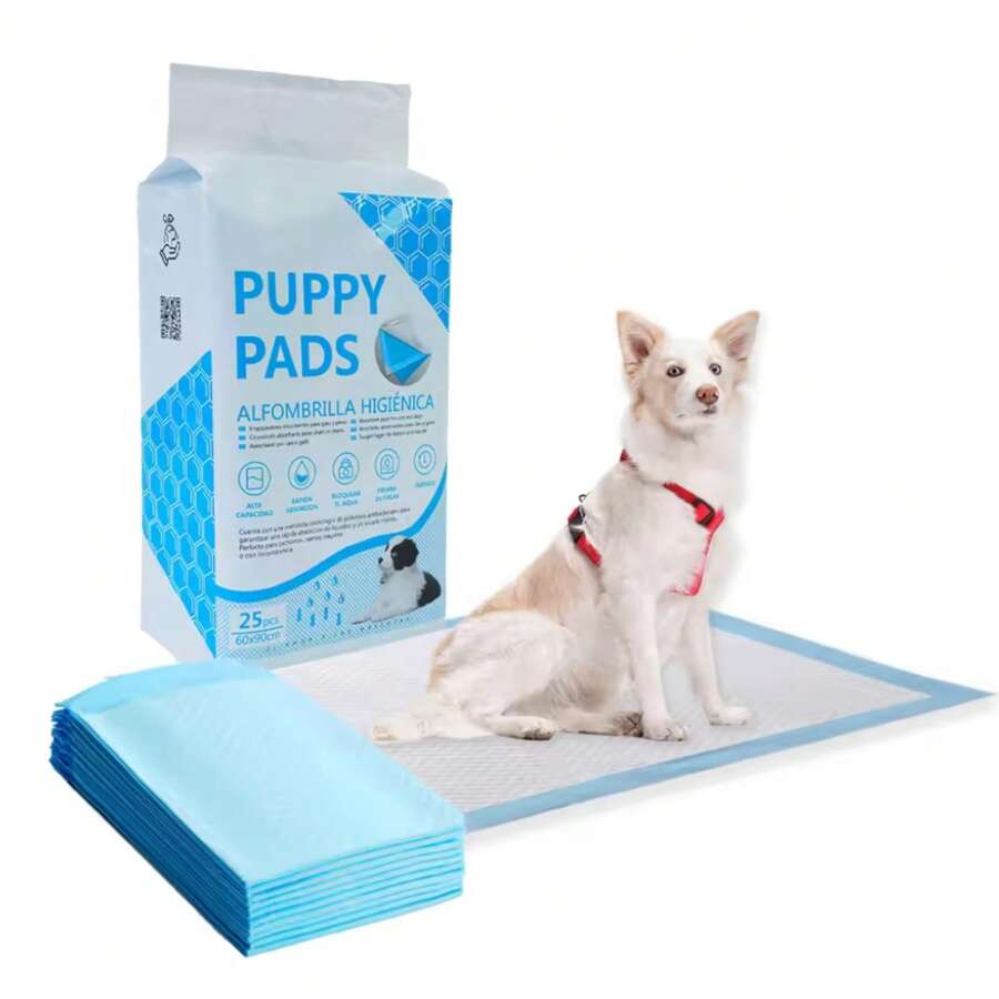 Empapadores Desechables Premium Perros Gatos Varios tamaños Toallitas de Entrenamiento para Mascotas empapadores para Perros Alfombrilla higiénica de Entrenamiento para Perros Alfombras Higiénica de Entrenamiento para Mascotas - Azul - Ver 1