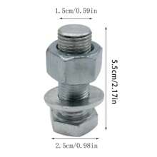 1pc Creative Bolt Container Hidden Safe Nut And Screw Secret Security Storage Box Hide Storage Stash Jars Diversion Container