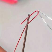 5/10 件彩色塑料穿针器 - 圆柱形穿针器套装、DIY 缝纫配件、简易穿线工具、串珠针助手、老年人友好型穿针器 - 彩色 - 查看 6