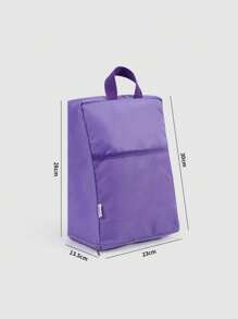 1 pièce Sac à chaussures multifonctionnel personnalisé anti-poussière, grand sac à chaussures étanche portable, sac à chaussures avec lettre brodée pour le voyage, compartiment double pour chaussures, convient comme cadeau pour la famille, les amis, le petit ami/la petite amie, Noël, la Saint-Valentin, l'anniversaire, lettre, portable, multifonction, polyvalent, léger, grande capacité, tout usage, pratique, mignon, adorable, sobre, vibrations de vacances/vacances, minimaliste, personnalisé, unique, personnalisé, cadeaux idéaux pour elle, les femmes, les débutants et les employés de bureau, la petite amie, les filles roses, elle, les amis, les enfants, la famille, les accessoires de voyage