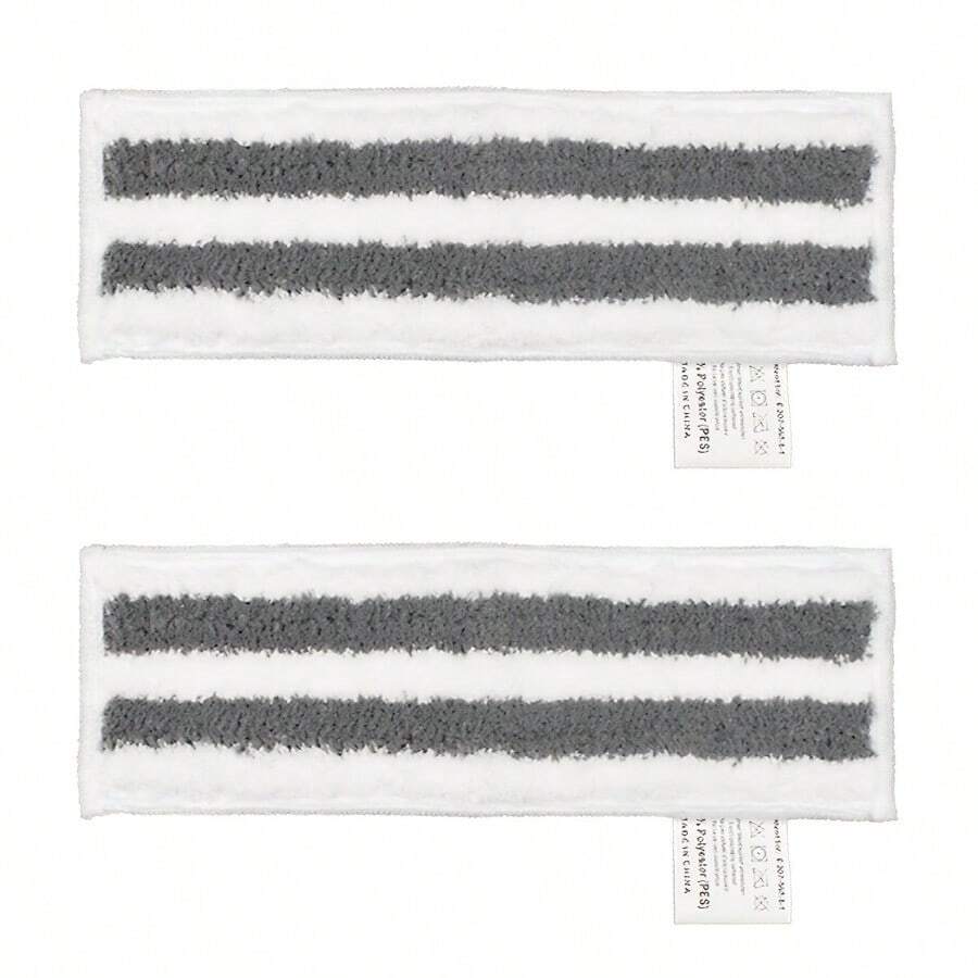 DLAIMI Replacement Microfiber Mop Cloths Compatible With Karcher Easyfix Steam Cleaners SC1, SC2, SC3, SC4, And SC5. Suitable For Both Wet And Dry Use, These Flat Mop Cloths Are Designed For All Floor Types And Are Easy To Clean. Ideal For The Spring Festival, Each Measures 33.02X10.16 Cm.