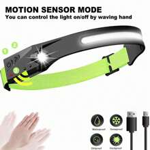 NetHong High Powered 990000LM Rechargeable Headlight LED Headlamp Head Torch Flashlight - Black - View 6