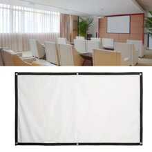 BDQ 100 Inch 120 Inch Projector Screen 16:9 Foldable Anti-Crease Portable Projector Movies Screens For Home Theater Outdoor Indoor Support Double Sided Projection - 100 In. - View 3