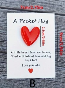 Biglietto da matrimonio per la mia damigella d'onore, biglietto da matrimonio per la mia testimone, biglietto per il festa di matrimonio, biglietto di auguri per matrimonio con busta, biglietto con poesia dell'abbraccio tascabile - Bianco - Visualizzare 9