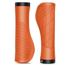 Ergonomic Bicycle Handlebar With Anti-Slip Shock Absorption Function, Rubber Bicycle Handlebar With Lock Design, Waterproof Cycling Accessories