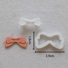 Sheep Rabbit Pattern Cookie Cutter Carrot Bow Shape Biscuit Stamp Easter Day Cake Pastry Bunny Fondant Cake Baking Decoration And Accessories