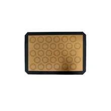 Juego de tapetes de silicona para hornear macarons - 4 paquetes de láminas de hornear reutilizables antiadherentes y resistentes al calor, tapetes de silicona multiusos para hornear, aptos para lavavajillas, ideales para Navidad, Acción de Gracias, Día de San Valentín, Día de la Madre, Día del Trabajo - 16.6x11.6 pulgadas