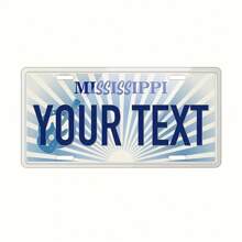 Placas de matrícula de California personalizadas y personalizadas, decoración retro de 20 placas de matrícula, adecuadas para placas de matrícula estatales, placas de matrícula con texto personalizado, placas de matrícula para decoración de vehículos, placas de matrícula de aluminio de alta calidad, 6x12 pulgadas, impresión gráfica - Multicolor - Ver 22