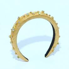 1pc Women's Zodiac Crystal Rhinestone Knotted Headbands, Fashion Accessory Suitable For Daily Life And Party