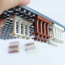 20pcs 1x4x2 Dot Farm & Garden Building Block Set With Ranch Fence - DIY Animal Scene Playset, Bricks Toy 15332 - Multicolor - View 3