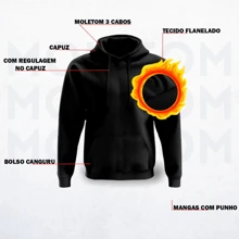 Plain Sweatshirt Blouse Without Kangaroo Print With Hood Cold Weather Coat - 卡其色 - 查看 6