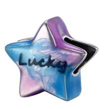 925 Silver Plated Sun And Moon Charm Moon And Star Tassel Charm Retractable Sun God And Moon Charm Suitable For Bracelet DIY Women's Jewelry - Blue Purple PAC437 - View 12