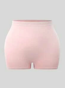 4pcs Seamless Elastic Workout Shorts For Women, Multi-Color, Breathable Fabric, Suitable For Yoga, Running, Fitness, Plus Size - Multicolor - View 7