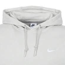 Nike 2024 Men's AS CLUB HOODY-SWOOSH Knitted Sweatshirt Pullover Sweatshirt, 623453-072 - Grey - View 3