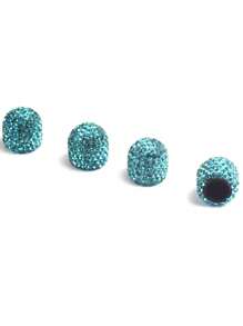 Diamond-Studded Tire Valve Stem Caps, Creative Diamond Tire Valve Stem Caps, Modified Tire Valve Stem Caps - Multicolor - View 8