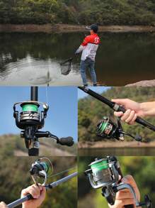 SOUGAYILANG 2.1M-3.0M Ultralight Telescopic Glass Fiber Fishing Rod (Black And Gray): Ideal For Freshwater Fishing Tackle - Multicolor - View 10