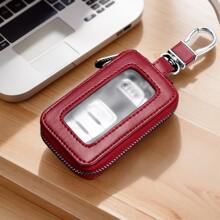 1pc Universal Car Key Fob Case, Car Smart Key Fob Holder For Remote Key Fob, Elegant Key Fob Holder For Enhanced Remote Key Security - one-size - View 6