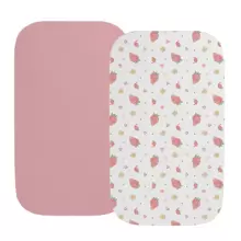 2 Pieces Set Plain Soft Fitted Crib Sheets, Breathable Newborn Baby Bed Essentials