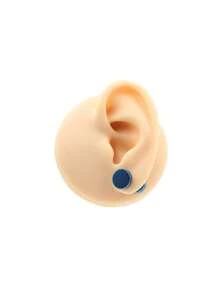 2 Pieces Punk Men Strong Magnet Magnetic Ear Stud Set Non Piercing Earrings Fake Earrings Gift For Boyfriend Lover Jewelry - Magnet Earring - View 9