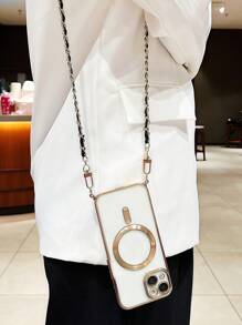 1 件磁性电镀 TPU 手机壳适用于 17/17PRO/17PROMAX/17Air/8p/X/XS/XR/XS Max/11/11 Pro/11 Pro Max/12/12 Pro/12 Pro Max/13/13 Pro/13 Pro Max/14/14 Pro/16 Plus/14 Pro Max/15/15 Pro/15 Plus/15 Pro Max/17/17pro/17promax 保护套 - 金色 - 查看 7