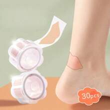 30 pièces Tampons hydrogel - Patchs de gel étanches pour les soins des pieds, utilisés pour les frottements des talons, les ampoules et les abrasions des pieds - Tampons antidouleur avec protection de doublure - Idéal pour les sports et la randonnée!