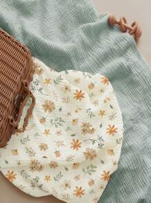 2pcs Baby Flat Sheets Made Of Fine Cotton Fabric, Soft & Breathable Cotton Crib Sheets, Infant Essentials