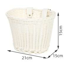Front Handlebar Bike Basket Easy Installation Hand-Woven Bike Basket Suitable For Most Type Of Bikes - Multicolor - View 15