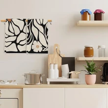 2 piezas Paños de cocina con estampado floral, paños de limpieza de microfibra altamente absorbentes, diseño moderno, paños de té, regalos para inauguración de la casa, cumpleaños, Día de la Madre, decoración de cocina, artículos esenciales para el hogar