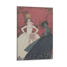 1 Pc Le Jour Et La Nuit Poster Canvas  Wooden Framed Canvas Painting -  Thickness 2.25cm/0.9inch,Home Gift Decoration, Room Decoration Aesthetic, Wall Decoration Art, Perfect Gift, Autumn And Winter Wall Decoration, Living Room Decoration, Bedroom Decoration, Kitchen Decoration, Entry Decoration, Bathroom Decoration, Direct Wall Painting, High Quality Wall Painting Poster - Black - View 2