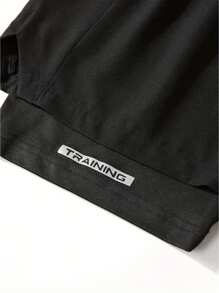 Men's Quick Dry Breathable Sport Shorts, 2 In 1 Casual Fitness Running Shorts