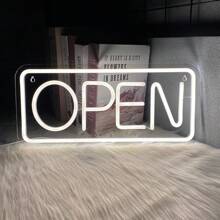 Open Neon Sign, Open LED Neon Light For Wall Decoration, USB Powered Bar Neon Night Light, Open Commercial Lighting Sign, Suitable For Bars, Pubs, Cafes, Shops, Parties, Clubs, Business Decoration,USB Power Supply Can Be Reused, Comes With Accessories, And Is Easy To Install.