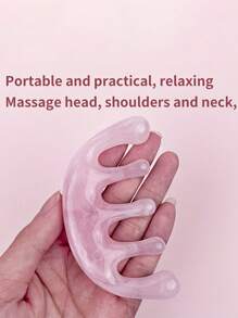 Lược massage da đầu - Răng rộng, Tay cầm bằng nhựa với lông có kết cấu cho mọi loại tóc, Lược Meridian cầm tay cho nam và nữ - Nhiều màu - Xem 11