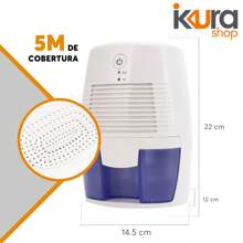 Adir Deshumidificador Eléctrico Extractor Humedad 12819 - Azul - Ver 3