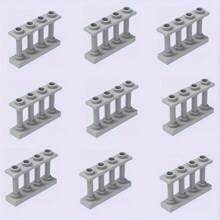 20pcs 1x4x2 Dot Farm & Garden Building Block Set With Ranch Fence - DIY Animal Scene Playset, Bricks Toy 15332 - Multicolor - View 16