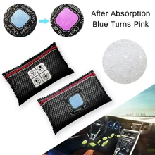 NetHong 1Pcs Car Home Dehumidifier Large Dry Bag Moisture Killer Absorber Pad Reusable(With 1Pcs ANTI-SLIP MAT) - Black - View 4