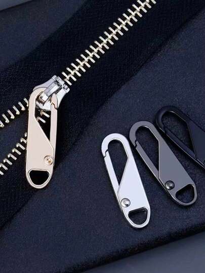 4pcs/Set Zipper Repair Kit - Quickly Repair Damaged Zippers On Luggage, Bags And More Summer, School