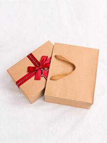 1pc/2pcs White Card Paper Bags, Gift Bags, White Paper Shopping Bags For Clothing Stores, Jewelry And Beauty Packaging, Large Size Gift Wrapping Paper Bags