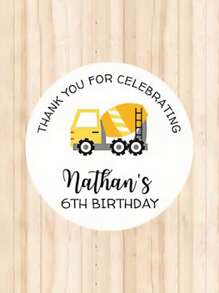 Pegatinas y logotipos personalizados, pegatinas personalizadas de 4, 5, 6 o 7 cm, personalizadas con su nombre y fecha, perfectas para pegatinas creativas como bodas, cumpleaños y bautizos. Adecuadas para diversas ocasiones, incluyendo fotos, imágenes, etiquetas, pegatinas con logotipo personalizado, invitaciones a fiestas de cumpleaños, suministros para fiestas de agradecimiento, multifuncionales, de dibujos animados, regalos ideales para él, regalos ideales para ella, mamá, amigos, hijo, hija, hogar, escuela, comedor, sala de estar, dormitorio, salón de té, oficina, útiles escolares, hogar y vida, decora tu hogar, etiquetas personalizadas - Multicolor - Ver 26